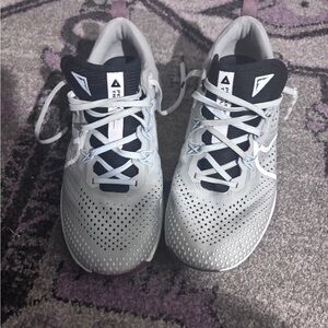 Nike React Black, white and grey tennis shoes